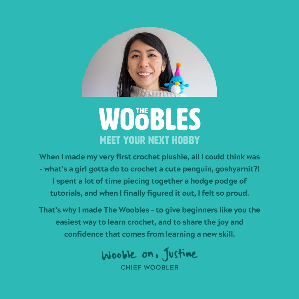 Pierre the Penguin Pastel Crochet Kit
